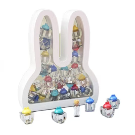 Decoratiuni si cadouri - Cutie pentru pastrarea dintisorilor de lapte, Iepuras, alb