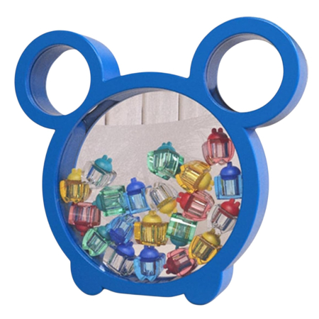 Decoratiuni si cadouri - Cutie pentru pastrarea dintisorilor de lapte, Ursulet, albastru