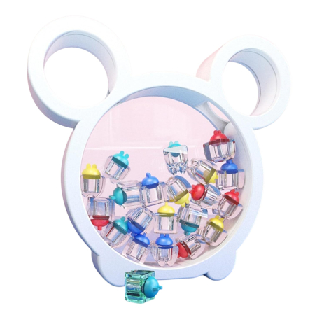 Decoratiuni si cadouri - Cutie pentru pastrarea dintisorilor de lapte, Ursulet, alb
