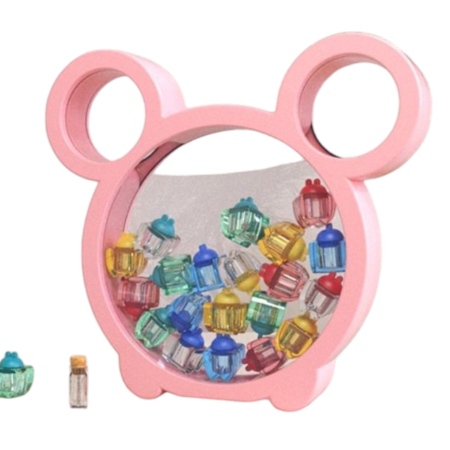 Decoratiuni si cadouri - Cutie pentru pastrarea dintisorilor de lapte, Ursulet, roz