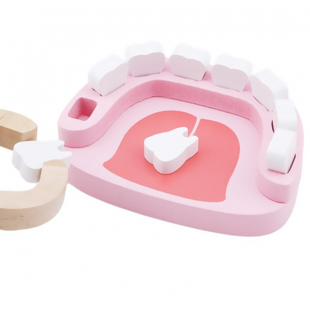 Cutie trusa de doctor - La dentist, din lemn [11]