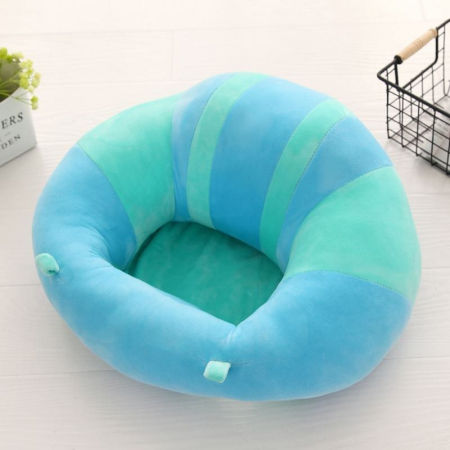 Fotolii bebelusi - Fotoliu Bebe 45 cm Invat Sa Stau In Fundulet - bleu