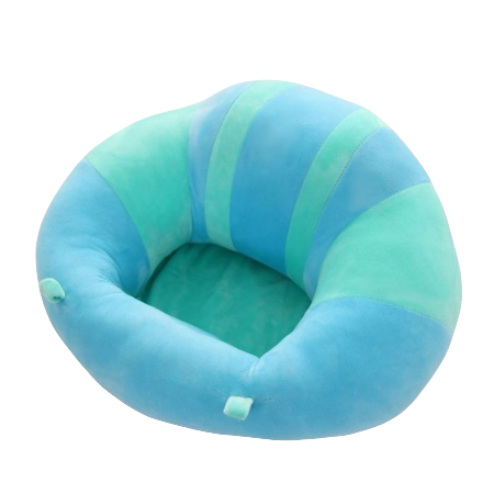 Fotolii bebelusi - Fotoliu Bebe 45 cm Invat Sa Stau In Fundulet - bleu