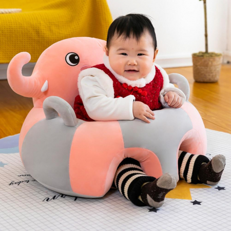 Fotoliu bebe cu arcada - Elefantelul roz [7]
