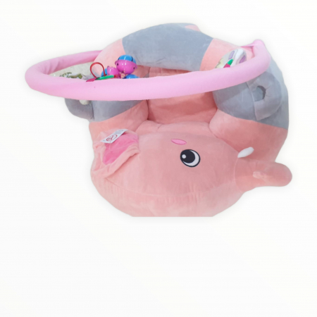 Fotoliu bebe cu arcada - Elefantelul roz [4]