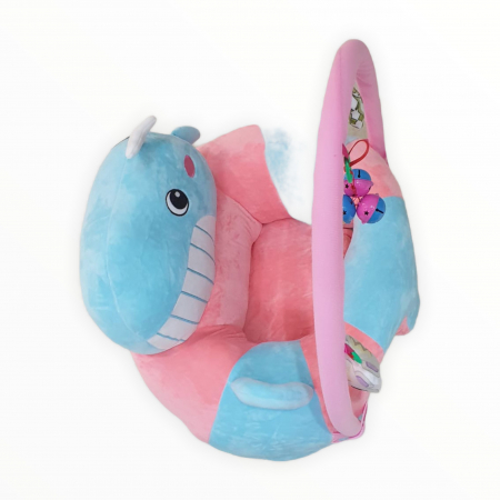 Fotoliu bebe cu arcada - Sharky blue, din plus [3]