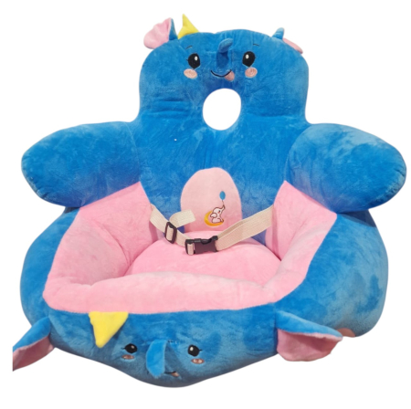 Fotolii bebelusi - Fotoliu bebe cu spatar inalt si suport de picioare - Elefantelul albastru, din plus - Copie