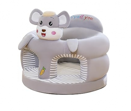 Fotoliu bebe cu spatar si suport de picioare - Soricelul gri [3]