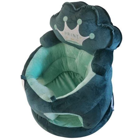 Fotoliu bebe din plus, cu sezut de burete - Printul Verde [3]