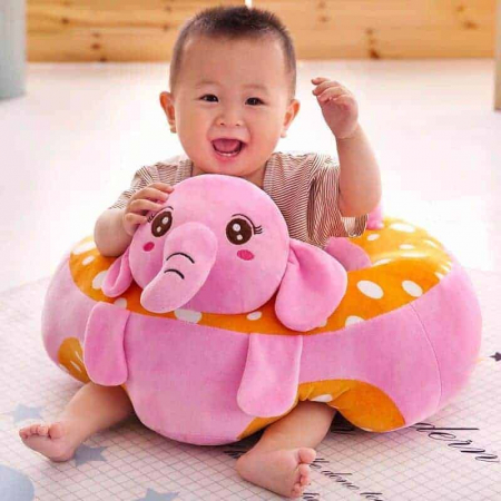 Fotoliu Bebe Elefantel invat sa stau in fundulet, 45 cm, din plus [2]