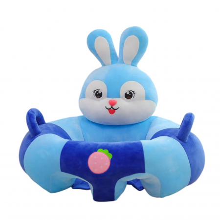 Fotoliu bebelusi cu spatar si suport picioare Iepurasul albastru [2]