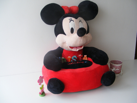 Fotoliu Din Plus Minnie Mouse 3D [10]