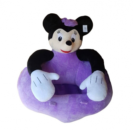 Fotoliu Gigant Minnie Mouse invat sa stau in fundulet, mov [0]