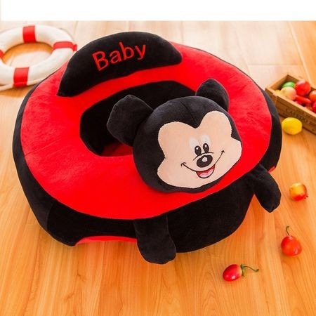Fotoliu Maxi Mickey Mouse pentru bebe invat sa stau in sezut, 60 cm [1]