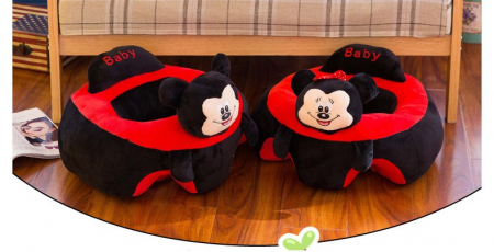 Fotoliu Maxi Minnie Mouse pentru bebe invat sa stau in sezut, 60 cm [2]