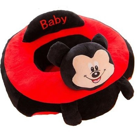 Fotoliu Maxi Minnie Mouse pentru bebe invat sa stau in sezut, 60 cm [0]