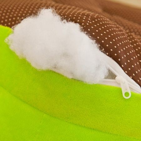 Fotoliu pentru bebe din plus cu spatar si suport de picioare - Ingeras roz [2]