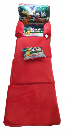 Fotoliu si perna Clubul lui Mickey Mouse, cu 4 placi, Extensibil la 150 cm [2]
