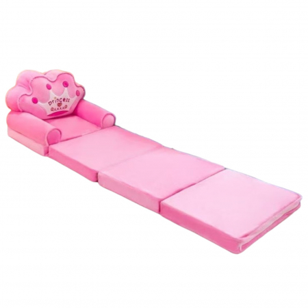 Fotoliu Tronul Printesei Roz, cu 4 placi, Extensibil la 150 cm [6]