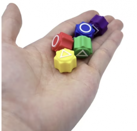 Gonggi Joc traditional coreean de societate pentru agilitate si dexteritate, dreptunghi [3]