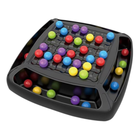 Jocuri si Jucarii - Joc de asociere culori si scor, Rainbow Ball Chess,  2-4 jucatori, 3 ani+