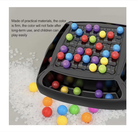 Joc de asociere culori si scor, Rainbow Ball Chess,  2-4 jucatori, 3 ani+ [6]