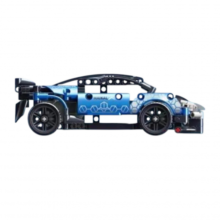 Joc de constructie Masina de curse albastra 3819, 248 piese [4]