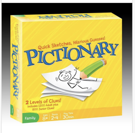 Joc de desen si ghicit, Pictionary, pentru familie si prieteni, 8 ani+ [2]