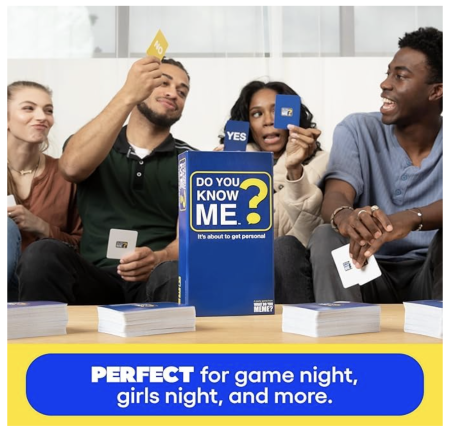 Joc de petrecere cu intrebari, Do You Know Me?, carti YES/NO, 2+ jucatori, 16 ani+ [2]