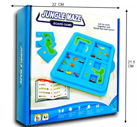 Joc de logica Labirintul Junglei - Jungle Maze [1]