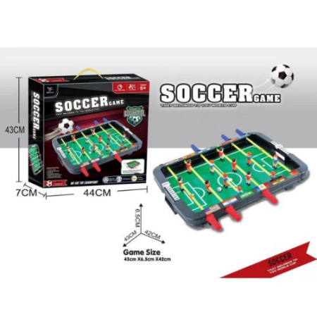 Joc de masa Fotbal Soccer Game, mini masa fotbal cu manete, 43 x 42 cm [3]