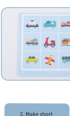 Joc de memorie Instant Memory Card, din lemn [8]