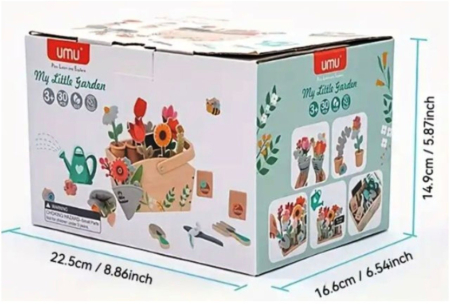 Joc de rol educativ Micul Florar, din lemn [11]