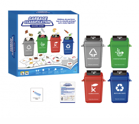 Jocuri de societate - Board Games - Joc de societate Clasificarea Deseurilor - Garbage Classification Game