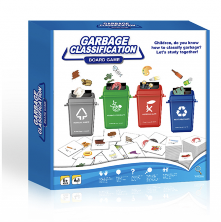 Jocuri de societate - Board Games - Joc de societate Clasificarea Deseurilor - Garbage Classification Game