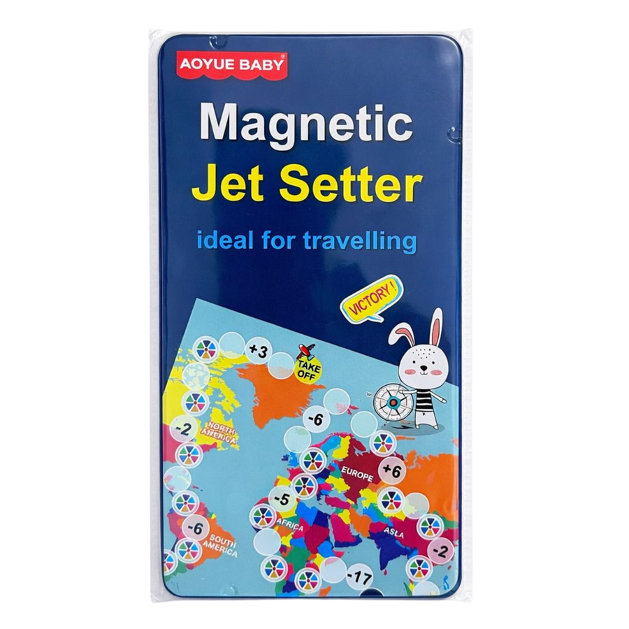 Jocuri si Jucarii - Joc de Societate Magnetic Jet Setter Calatorie in Jurul Lumii