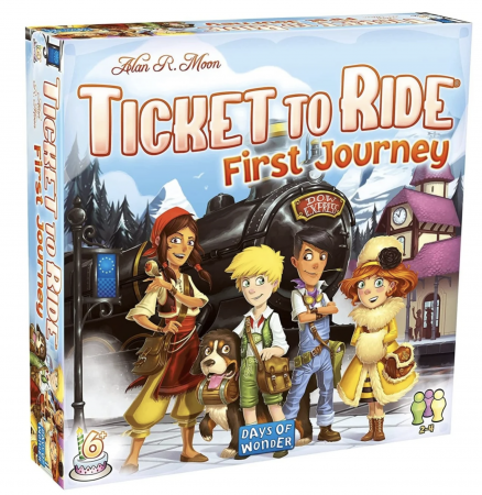 Jocuri de societate - Board Games - Joc de societate Ticket to Ride: Prima calatorie (Europa)