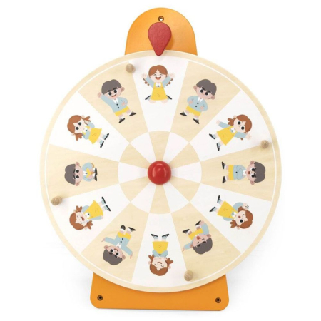 Jocuri si Jucarii - Joc Educational Montessori din Lemn Viga - Recunoaste Emotia
