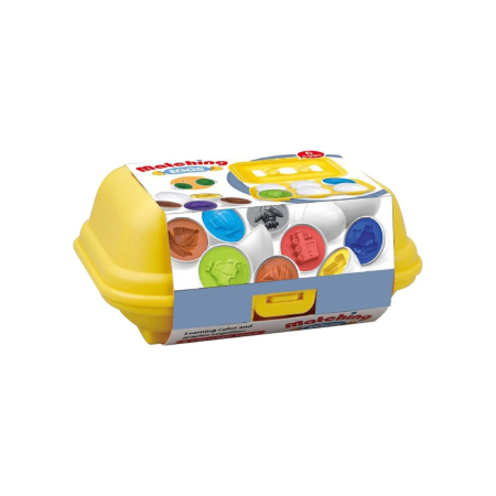 Joc educativ Set 6 oua de potrivit cu Vehicule [6]