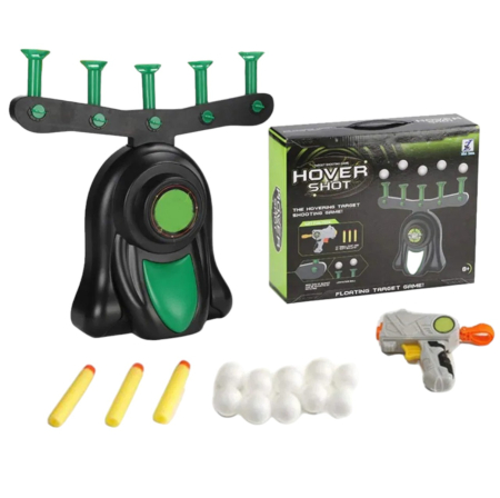 Eroi - Arme de jucarie - Hover Shot - joc cu bile plutitoare si blaster pentru copii 4 ani+