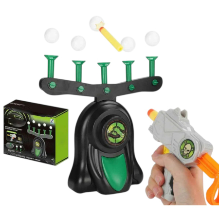 Eroi - Arme de jucarie - Hover Shot - joc cu bile plutitoare si blaster pentru copii 4 ani+