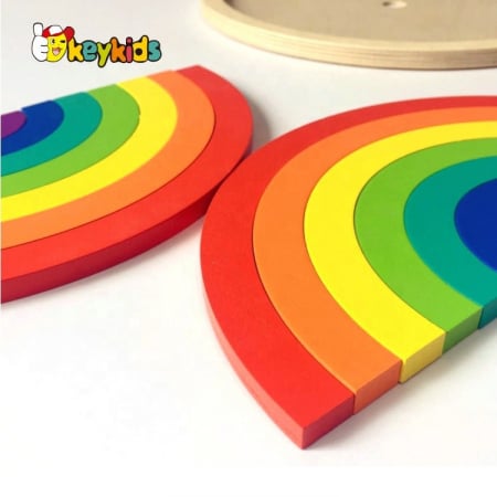 Joc lemn Montessori Curcubeu Double Rainbow [7]
