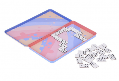 Joc magnetic in cutie metalica Domino [3]