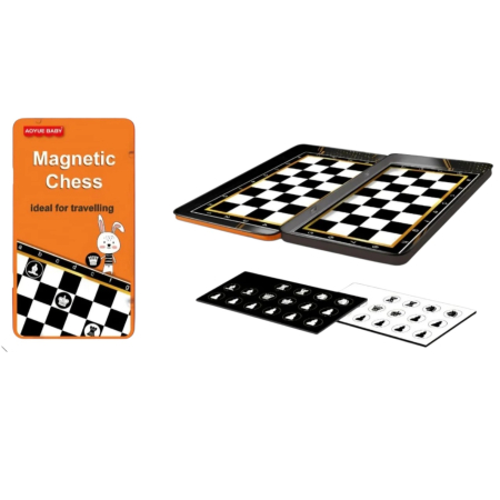Jocuri si Jucarii - Joc de Societate Magnetic Sah Compact pentru Calatorii