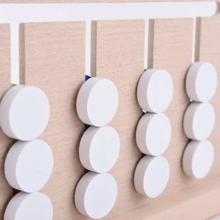 Joc Montessori Din Lemn Labirint Asociaza Culorile [7]