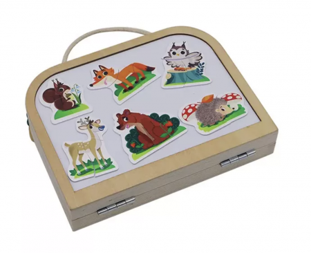 Joc Montessori Placa Busy Board Sisteme, dubla, cu 10 activitati, din lemn [6]