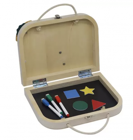 Joc Montessori Placa Busy Board Sisteme, dubla, cu 10 activitati, din lemn [7]