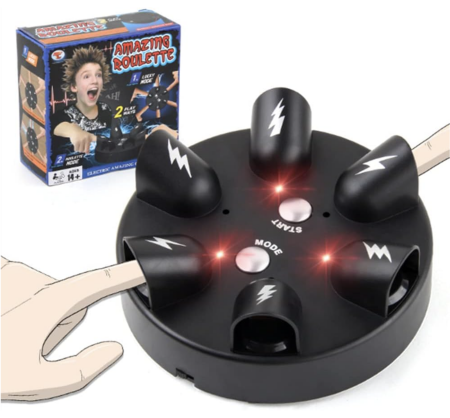 Joc Ruleta nebuna Detectorul de minciuni cu electrosocuri, 14 ani+ [0]