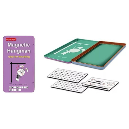 Jocuri si Jucarii - Joc de Societate Magnetic Hangman Spanzuratoarea pentru Copii