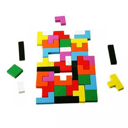 Joc Tetris Din Lemn [4]